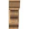 Ekena Millwork Funston Traditional Rough Sawn Bracket w/ Offset Brace, Western Red Cedar, 8"W x 22"D x 22"H BKT0806X22X22FST01RWR - alternate 3
